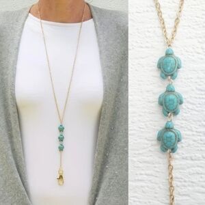 Sea Turtle Lanyard Badge Holder Necklace